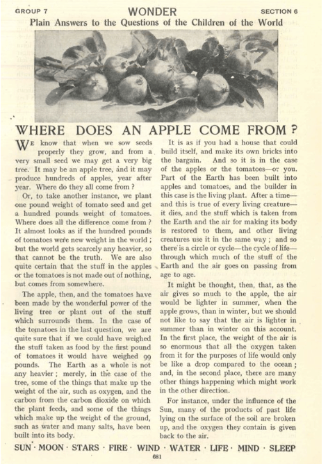 ‘The most important book I ever read’: Francis Crick and children’s encyclopaedias