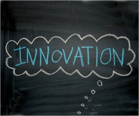 Innovation chalkboard, by Missy Schmidt