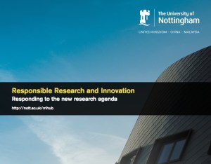 RRI Responding to the new research agenda