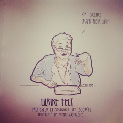 Ulrike Felt, vue par Aurélie Bordenave