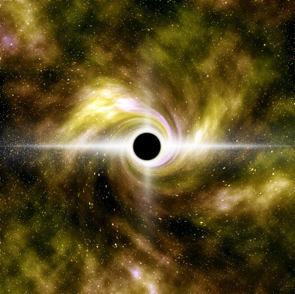 Looking on the bright side: Black holes