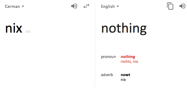 Something for nothing